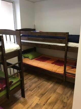 Хостелы Telegraf Backpackers (18+) Курессааре Спальное место на двухъярусной кровати в общем номере для мужчин и женщин-6